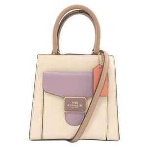 Coach CA620 Mini Pepper 2-Way Handbag PVC Women's COACH